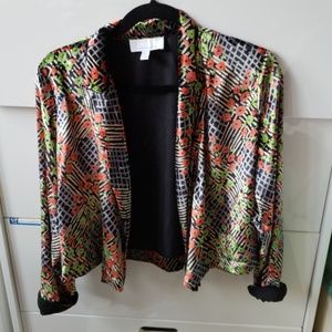 Anthropology/Ottawa velvet jacket/cardigan size6